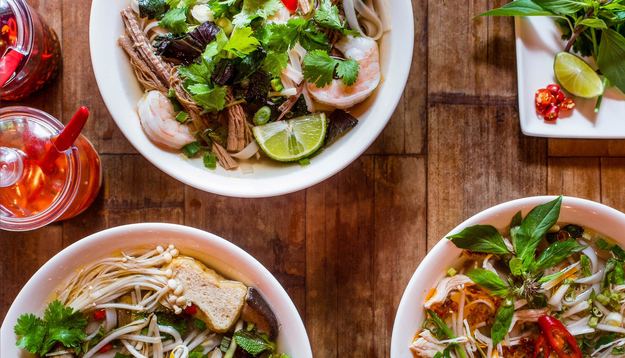 pho vietnamese meal